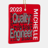 Qualitätsingenieur Extraordinaire CUSTOM Keramikornament (Rechts)