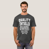 Qualitätskontrollergift Funny Job Title T-Shirt (Vorne ganz)