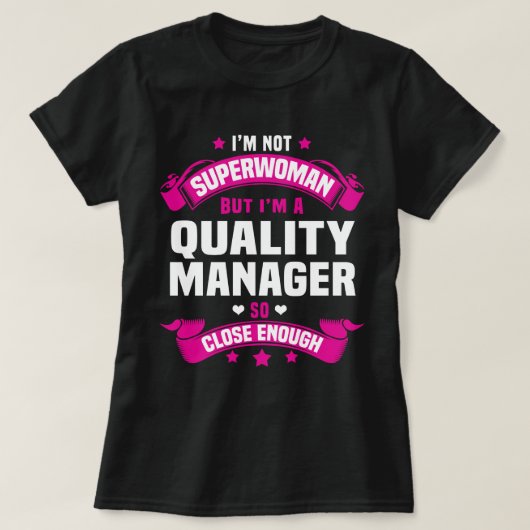 Qualitätsmanager T-Shirt (Design vorne)