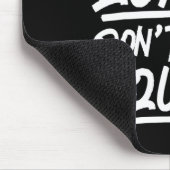 Qualitätsmänner fürchten sich nicht vor Gleichheit Mousepad (Ecke)