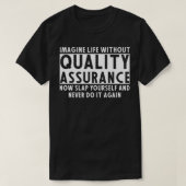 Qualitätssicherung Apparel Funny Phantastisch Assu T-Shirt (Design vorne)