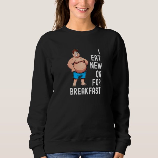 Qualitätssicherung für Computerprogrammierer Sweatshirt (Vorderseite)