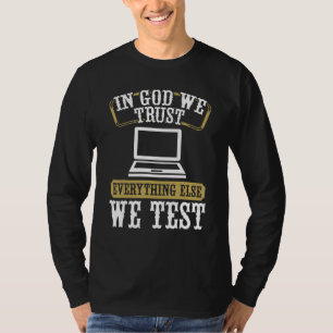 Qualitätssicherung QA Engineering Code-Testen Entw T-Shirt