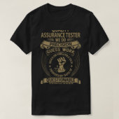 Qualitätssicherung Tester T-Shirt (Design vorne)