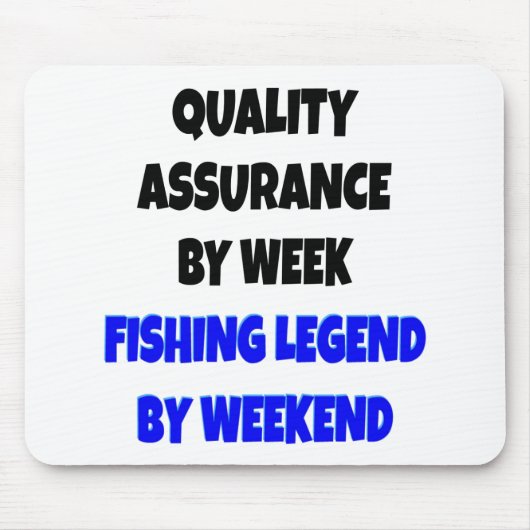 Qualitätssicherungsbeauftragter für den Fischfang Mousepad (Vorne)