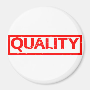 Qualitätsstempel Magnet