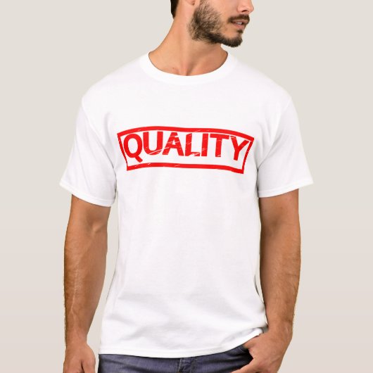 Qualitätsstempel T-Shirt (Vorderseite)