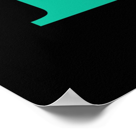 Qualitätstitel, Qualität ist kein Akt, sondern Gew Poster (Ecke)