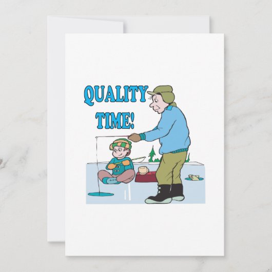 Qualitätszeit Einladung (Vorderseite)