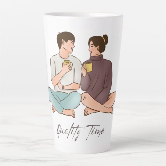 Qualitätszeit Milchtasse (Vorderseite)