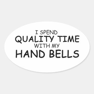 Qualitätszeitklappen Ovaler Aufkleber