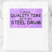 Qualitätszeitstahltrommel Rechteckaufkleber Rechteckiger Aufkleber (Tasche)