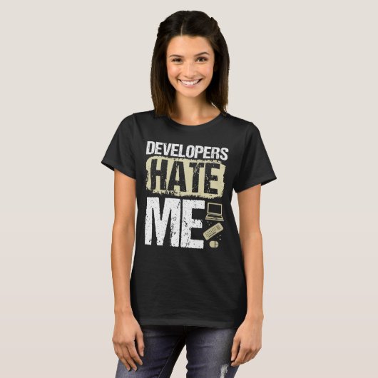 Quality Assurance Code Tester QA Engineering T-Shirt (Vorne ganz)