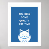 Quality Cat Time Poster (Vorne)