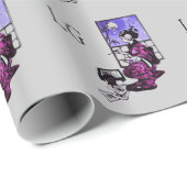 Quality Geisha Gemälde Geschenkpackung, fügen Sie Geschenkpapier (Rolleneckpunkt)