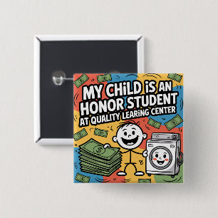 Quality Learing Center Minnesota Korruption Button