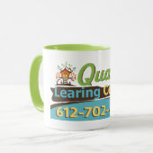 Quality Learing Center Tasse (Vorderseite Links)