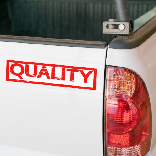 Quality Stamp Autoaufkleber (Auf Lkw)