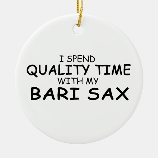 Quality Time Bari Sax Keramikornament (Vorne)