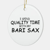 Quality Time Bari Sax Keramikornament (Links)