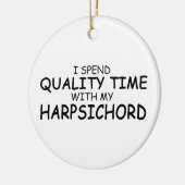 Quality Time Harpsichord Keramikornament (Links)
