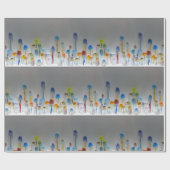 Qualle Blown Glas Art Geschenkpapier (Flach)