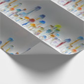 Qualle Blown Glas Art Geschenkpapier (Ecke)