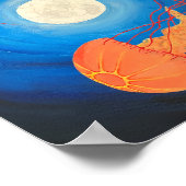 Qualle Dance Fine Art Print Poster (Ecke)