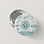 Qualle, Discomedusae von Ernst Haeckel Button (Vorne & Hinten)