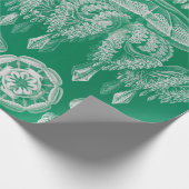 Qualle, Discomedusae von Ernst Haeckel Geschenkpapier (Ecke)