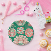 Qualle, Discomedusae von Ernst Haeckel Pappteller (Party)