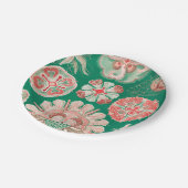 Qualle, Discomedusae von Ernst Haeckel Pappteller (Schrägansicht)