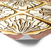 Qualle, Discomedusae von Ernst Haeckel Poster (Ecke)