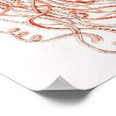 Qualle, Discomedusae von Ernst Haeckel Poster (Ecke)