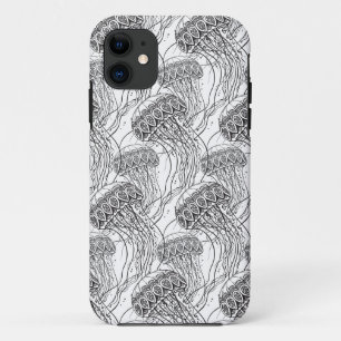 Qualle-Gekritzel Case-Mate iPhone Hülle