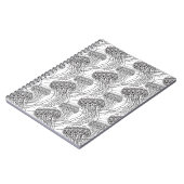 Qualle-Gekritzel Notizblock (Linke Seite)