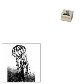 Qualle Gummistempel (Stempel)