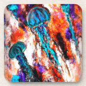 Qualle Jump Electric Untersetzer (Vorderseite)