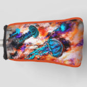 Qualle Jump Golf Headcover (Vorderseite)