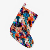 Qualle Jump Kleiner Weihnachtsstrumpf (Vorderansicht (hängend))