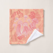 Qualle Peach Fuzz Badhandtuch Set (Waschlappen)
