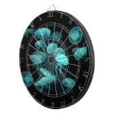 Qualle-Pfeilbrettschwarzlicht-Glühen-Party Dartscheibe (Vorderseite rechts)