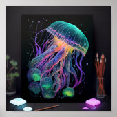 Qualle Poster (Vorne)