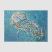 Qualle Seidenpapier (Vorderseite)
