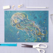 Qualle Seidenpapier (Handwerk)