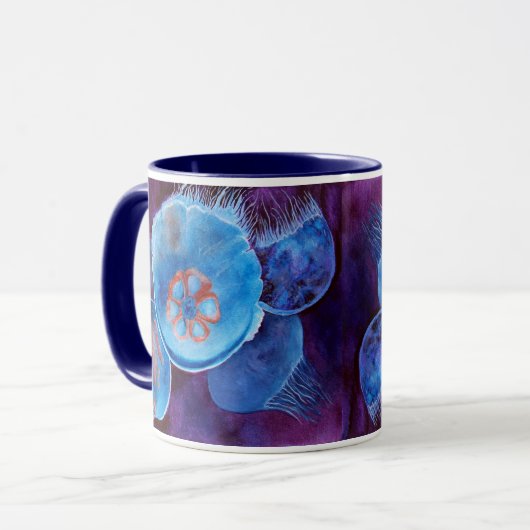 Qualle-Tasse Tasse (Vorderseite Links)