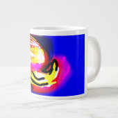 Qualle Welle Jumbo-Tasse (Vorderseite Rechts)