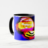 Qualle Welle Tasse (Vorderseite Links)