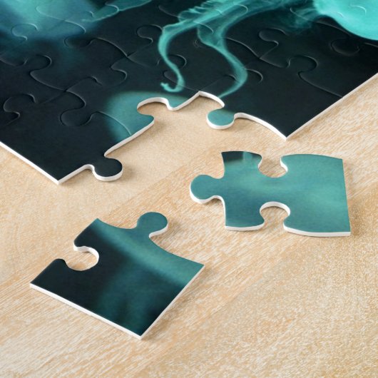 Qualleglühen Puzzle (Seite)