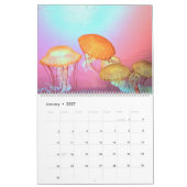 Quallen 2025 Kalender (Jan 2027)